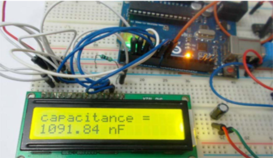 Medir capacitância usando Arduino
