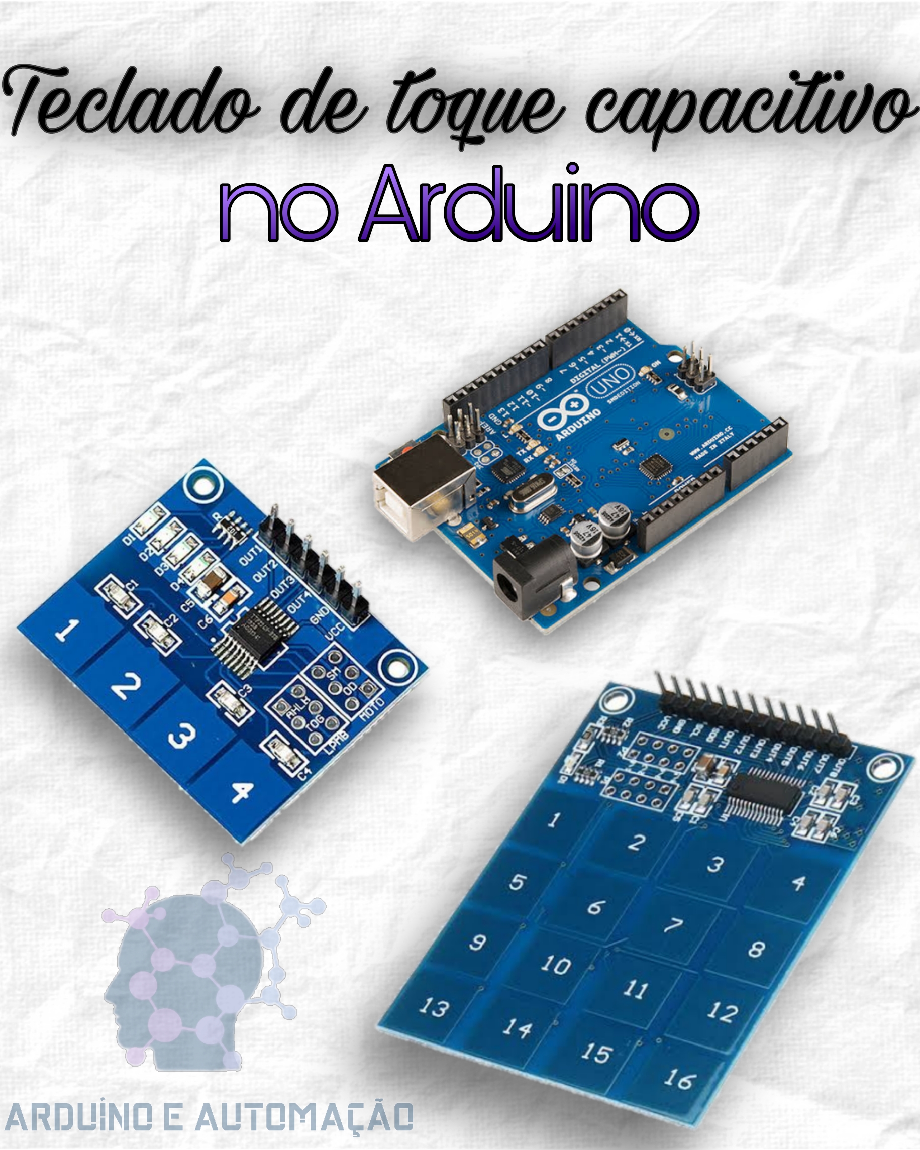 Teclado de toque capacitivo TTP229 no Arduino